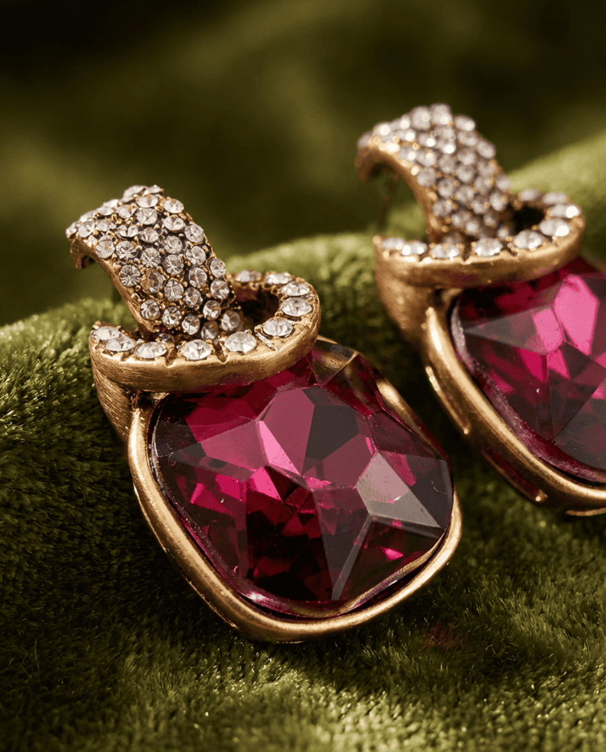 The Royal Amethyst Studs