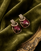 The Royal Amethyst Studs