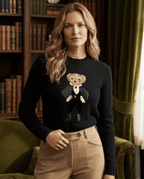 The Metallic Bear Luxe Knit