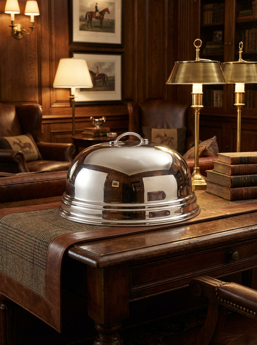 Vintage Silver Plated Meat Dome