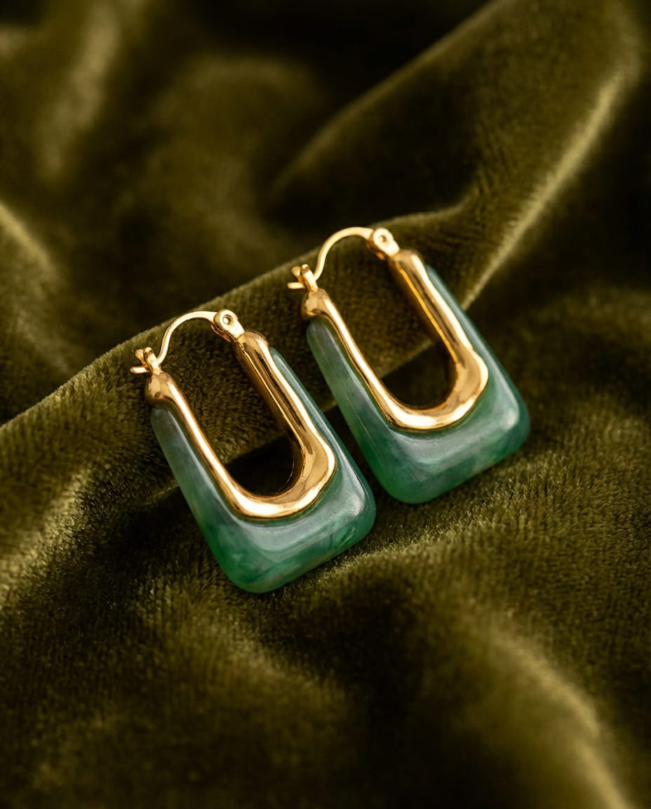 The Sculpted Resin U-Hoops