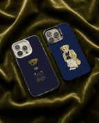 The "Coquette" Bear: Soft Matte Protective Case